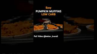 Delicious Low Carb Pumpkin Muffins Made Simple Low Carb Pumpkin Muffins [upl. by Goar]