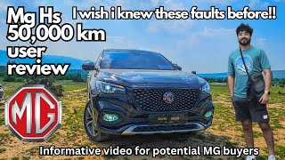 MG HS 50000 KM User Review LongTerm Reliability amp Performance [upl. by Tisbee184]