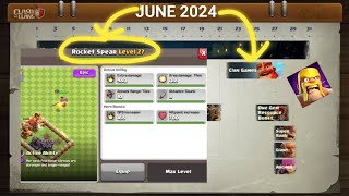 Clash of Clans JUNE 2024 Update  New Hero EquipmentBalance Changes etc🔥 [upl. by Tnairb933]