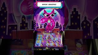 AN AMAZING BONUS on MISS KITTY GOLD SLOT MACHINE SHORT [upl. by Tedman733]