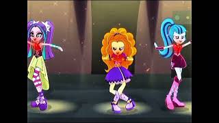 🎶Dazzlings Edit🎶💜🧡💙✨️Welcome to the showversión Inglés✨️ [upl. by Atnoved718]