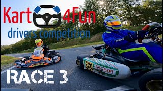 KART4FUN RACE 3 ROTAX DD2  De Landsard Round 4  Championship 2024 [upl. by Bonner790]