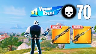 70 Elimination Solo Vs Squads Wins Full Gameplay NEW Fortnite Chapter 5 [upl. by Agathe]