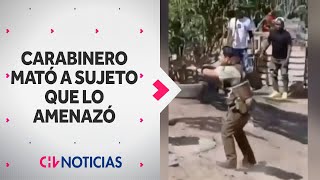 Carabinero MATÓ A SUJETO que lo amenazó con un arma en medio de operativo en Antofagasta [upl. by Standish]