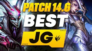 The BEST Junglers For All Ranks On Patch 146 RIP Dorans  Season 14 Tier List League of Legends [upl. by Biles]