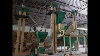 PMW Automatic Mash Feed PlantPoultry Feed Mill [upl. by Elvin]