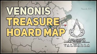 Venonis Treasure Hoard Map Assassins Creed Valhalla [upl. by Thrift]