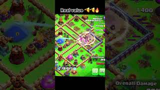 Real value of blimp clashofclans mjennet gaming shortvideos [upl. by Airotahs520]