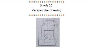 EGD Grade 10 Perspective Drawing page 131 [upl. by Devinne]