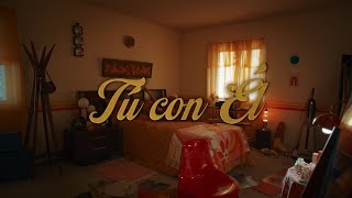 Rauw Alejandro  Tú Con Él Lyric Video [upl. by Genia699]