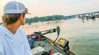 12 Jon Boat Vs EXPENSIVE Bass Boats In HUGE Bass Fishing Tournament [upl. by Rosenblum]