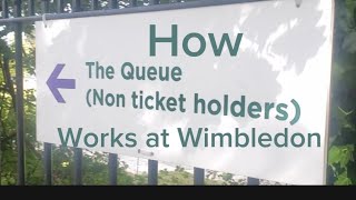 Queueing Overnight for Wimbledon Tickets [upl. by Halima871]