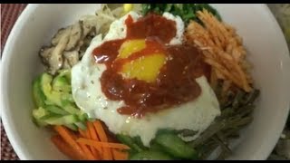 KOREAN BIBIMBAP 비빔밥 만들기 [upl. by Ennaehr]