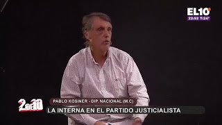 LA INTERNA DEL PARTIDO JUSTICIALISTA [upl. by Ahsirkal]