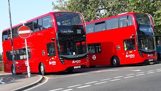 Full Route Visual London Bus Route 202 Crystal Palace  Blackheath Royal Standard SK20BGV HT7 [upl. by Chirlin]