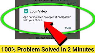 App not installed as app isnt compatible with your phone  App not compatible with your phone 2024 [upl. by Dranoc]