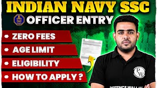 Indian Navy SSC Officer Recruitment 2024  Complete Details  Eligibility Age Limit How to apply [upl. by Elylrac561]