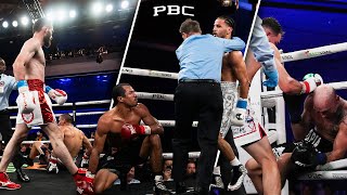 ALL THE KNOCKDOWNS from Murtazaliev vs Tszyu Fight Night [upl. by Nadeen]