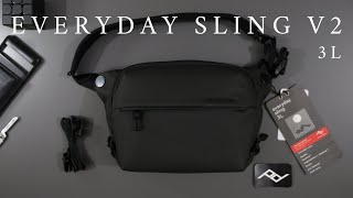 Peak Design Everyday Sling V2 3L Unboxing [upl. by Cornwell]