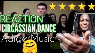 REACTION  Amazing Circassian Dance  Laperise  Adige Folk Music [upl. by Persons]