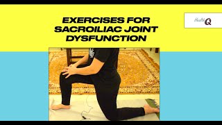 EXERCISES FOR SACROILIAC JOINT PAIN HINDI [upl. by Dotson952]