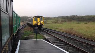 DCDR 450class DEMU 8458  Inch Abbey [upl. by Orr]