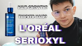 Hair Growth or Thicker Hair Serioxyl Hair Denser by LOréal Professionnel [upl. by Housum]