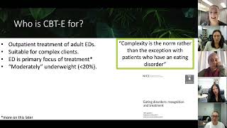 Introduction to Cognitive Behaviour Therapy for Eating Disorders CBTE [upl. by Keefe]