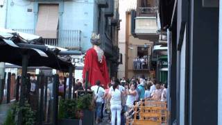 Gegants d´Olot  Cercavila de Corpus [upl. by Roosnam]