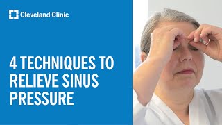 4 Techniques to Relieve Sinus Pressure [upl. by Sparks]