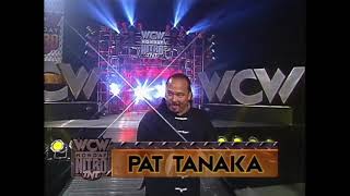 Goldberg Theme Music Debut in 1996  Pat Tanaka Entrance WCW [upl. by Kovacs]