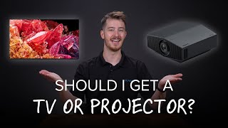 TV vs Projector  Which One is Best for Your Home Theater [upl. by Kwasi]