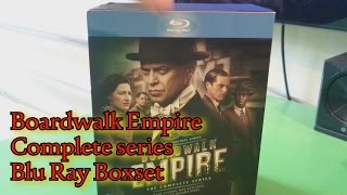 Boardwalk Empire Complete series Blu Ray unboxing S1S5 UK edition [upl. by Collette]