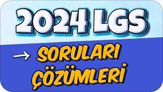 2024 LGS SORULARININ CEVAPLARI Hangi Ders Daha Zordu 🎯 2024LGS [upl. by Aihk491]