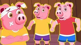 cinq petits cochons  chansons denfants en français  Five Little Piggies [upl. by Annaierb88]