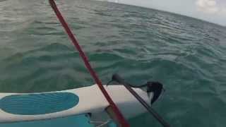 Hobie Cat Sailing at Sandals Grande Antigua [upl. by Eaves]