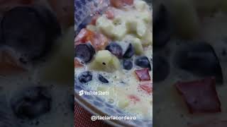 O Segredo das Saladas de Frutas Cremosas que Vai Revolucionar o Seu Lanchar shorts [upl. by Eniak]