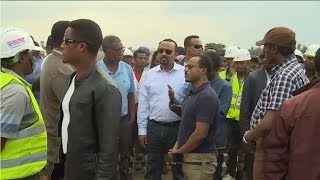 PM Abiy Ahmed visits Shashamane Rural Transformation Center Bulbula Agroindustrial Park  Ethiopia [upl. by Ecirbaf]