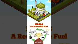 What is Biogas  How it is produced  List of States producing biogas in India shorts geography [upl. by Bevers]