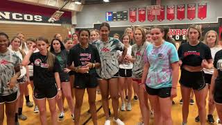 The Middleburg HIgh School Volley Ball Program Girls saying Good Bye [upl. by Nnaeerb]