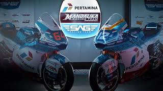 Pertamina Mandalika SAG Team Launch  2021 Season 💥 [upl. by Awjan]