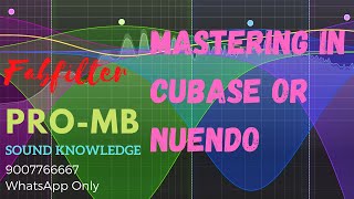 Multiband Compressor Explained FabFilter Pro MB Mastering in Cubase or Nuendo [upl. by Ahsiyt]