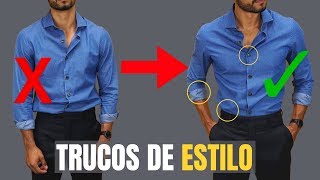 7 Trucos Que INSTANTÁNEAMENTE Mejorarán Tu Estilo [upl. by Roselyn]