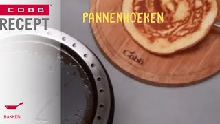 Pannenkoeken bakken op de COBB [upl. by Airbmak]