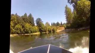 CLACKAMAS RIVER 99 BRIDGE TO CARVER BRIDGE 2015 [upl. by Anneehs]