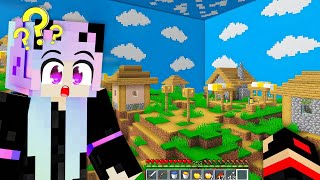 I Trolled my SISTER in a FAKE SIMULATION in MINECRAFT [upl. by Jaunita514]