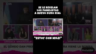 LOS PANELISTAS DE HUEVO DURO RIAL LA EMPIEZAN A VER LLA VLLC MILEI2025 MILEI2027 [upl. by Enileda158]