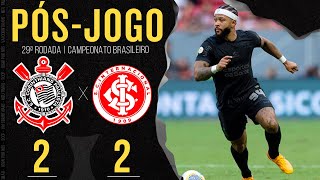 CORINTHIANS 2X2 INTERNACIONAL 🔴 AO VIVO  PÓSJOGO  CAMPEONATO BRASILEIRO 2024 [upl. by Anirad]