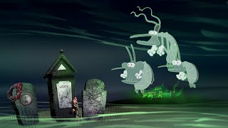 Oggy And the Cockroaches  GHOST HUNTING S07E05 😱 A Xilam series  Cartoon in English [upl. by Lillie16]