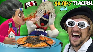 Scary Teacher amp Ice Scream Date Ruined by FGTeeV Miss T Chapter 4 Gameplay  Skit [upl. by Nnateragram948]